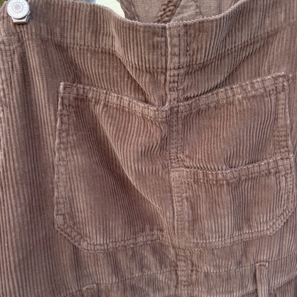 Free People Womens We The Free Ziggy Cord Overalls Size L - Picture 8 of 12